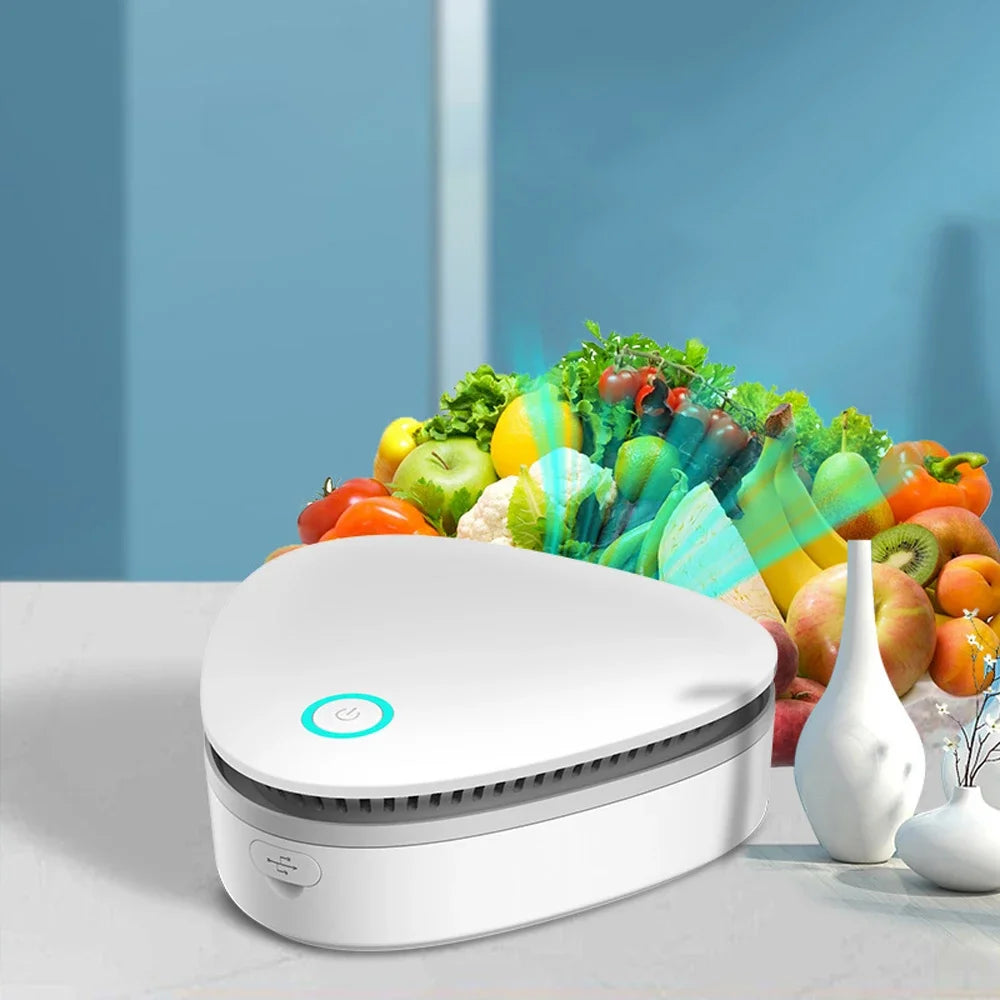 Compact Air Purifier & Sanitizer, Portable USB Rechargeable