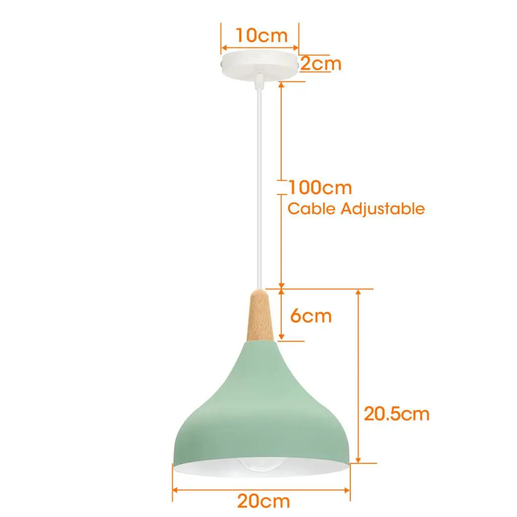 Vintage Metal Drop Ceiling Light