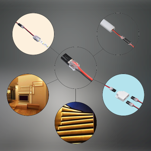 Waterproof Outdoor Cable Connectors Set