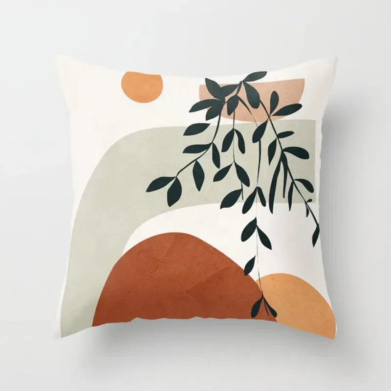 Soft Floral Pillow Cover