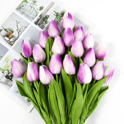 Beautiful Fake Tulip Flowers Arrangement