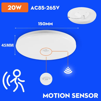 Bright Automatic Motion Sensor Ceiling Light