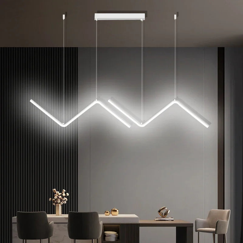Stylish LED Hanging Light with Dimmable Smart Control - Cofik