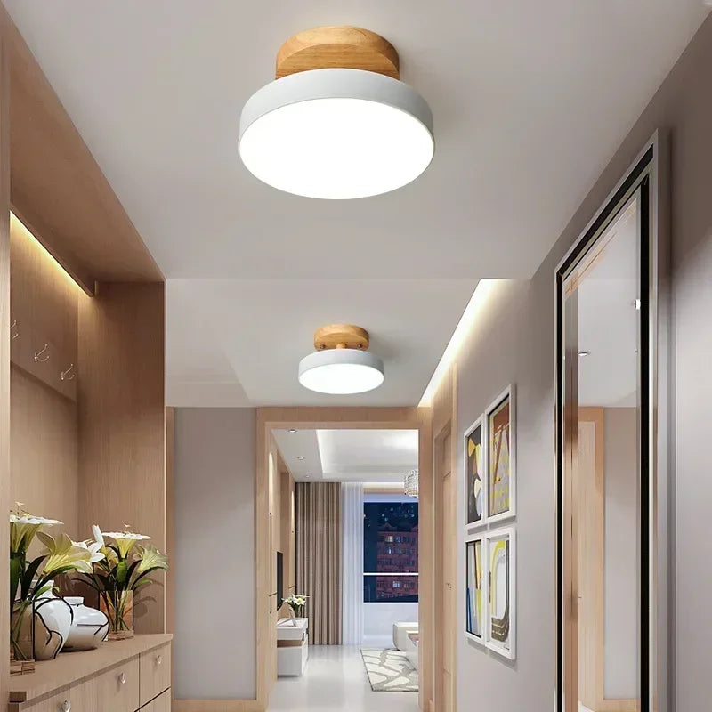 Contemporary LED Round Ceiling Light Fixture - Cofik