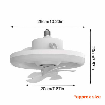 Dual Function Bright Ceiling Fan Light