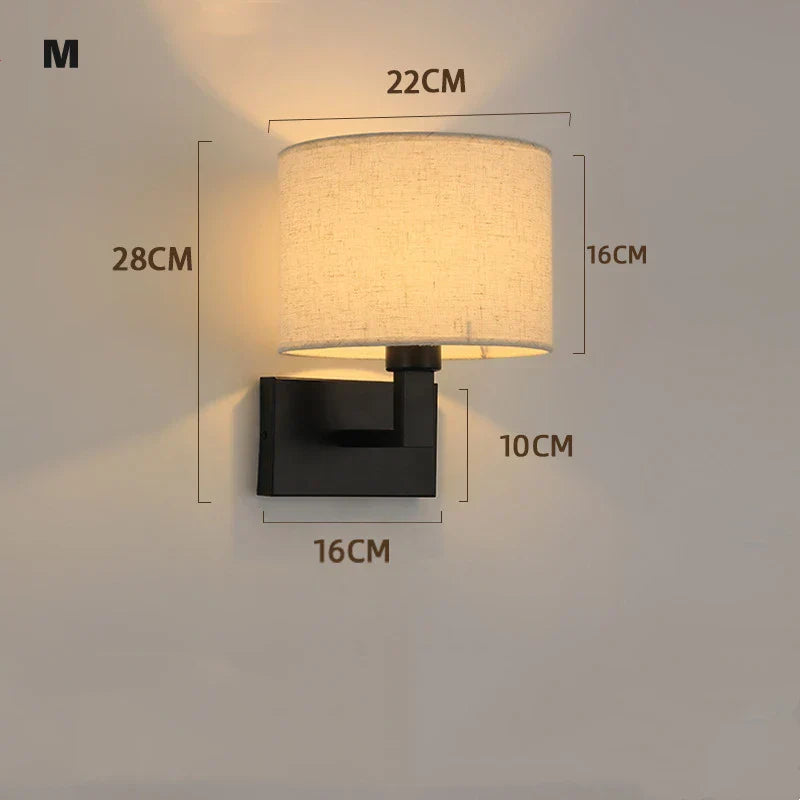 Stylish E27 LED Wall Light