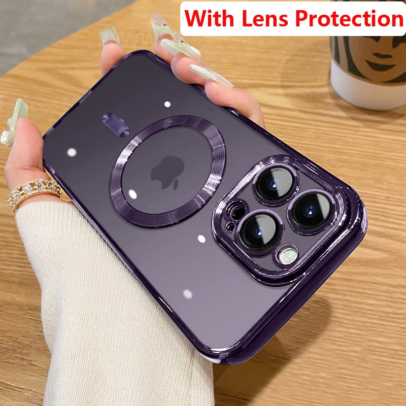 Clear Protective Silicone iPhone Cover