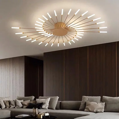 Bright LED Crystal Ceiling Light Fixture