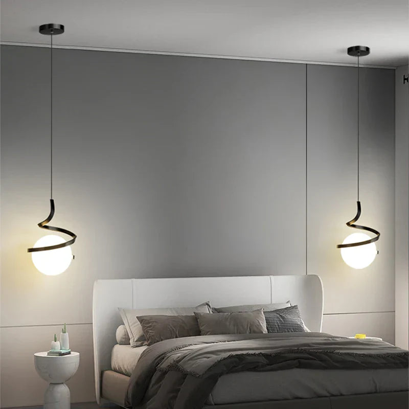 Modern Glass Pendant Light