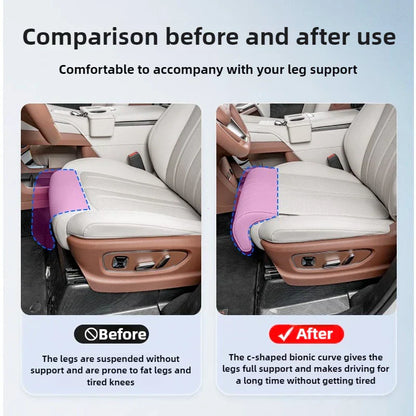 Comfortable Car Seat Leg Rest Cushion