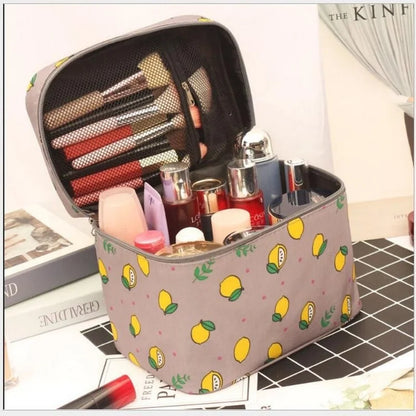 Stylish Animal Print Travel Makeup Bag