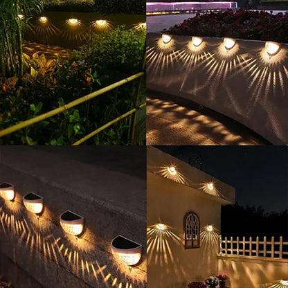 Durable Solar Powered Garden Wall Light