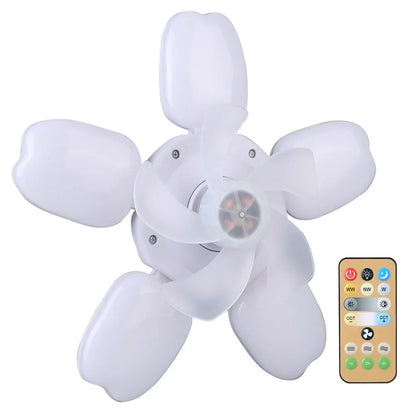 Quiet Dimmable LED Ceiling Fan Light