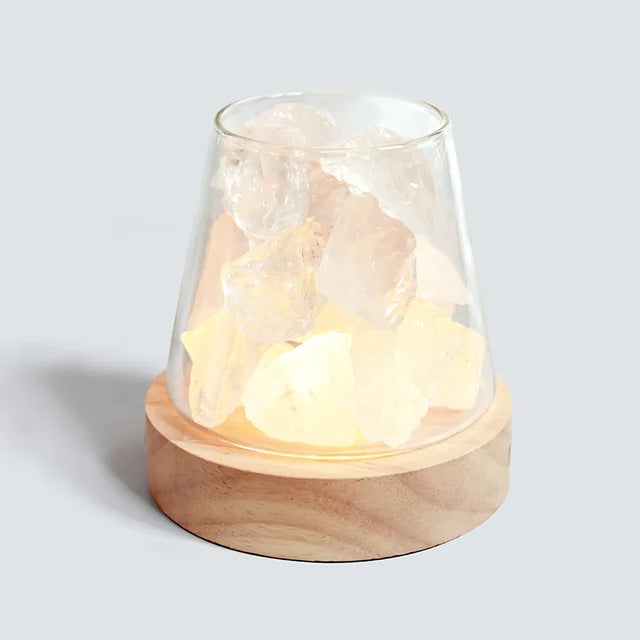 Natural Salt Night Lamp & Aroma Diffuser - Cofik