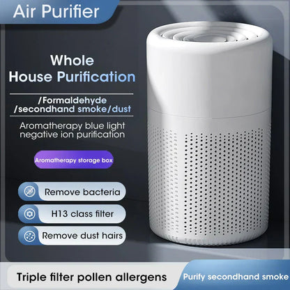 Portable Home Air Purifier with HEPA Filter