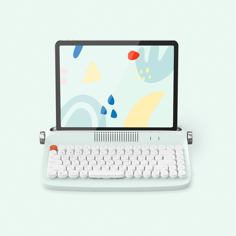 Compact Wireless Mechanical Computer Keyboard