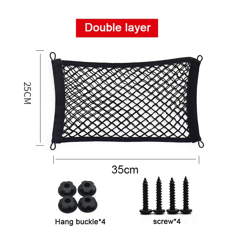 Flexible Car Mesh Storage Pocket Organizer