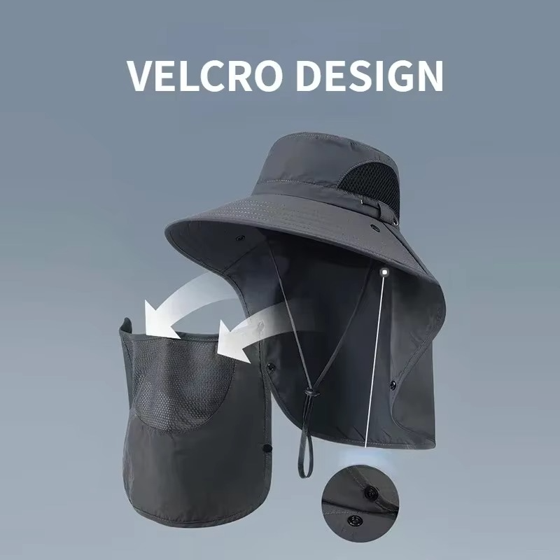 Waterproof Sun Hat with Wide Brim for Outdoor Adventure