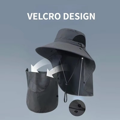 Waterproof Sun Hat with Wide Brim for Outdoor Adventure