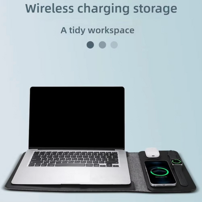 Portable 3-in-1 Laptop Charger Pad Sleeve