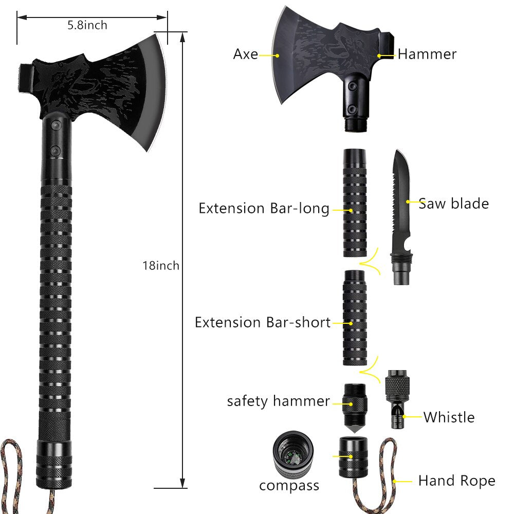 Portable Heavy Duty Folding Camp Axe
