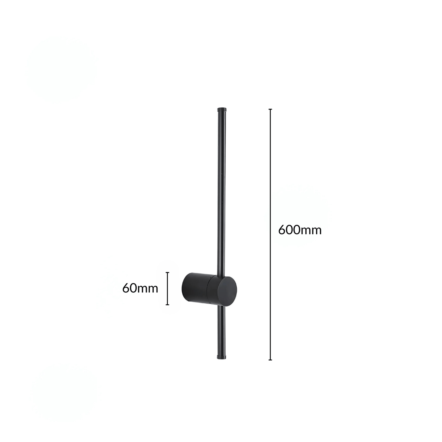Elegant Black Fabric Contemporary Wall Lamp