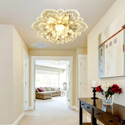 Bright LED Crystal Pendant Light Fixture
