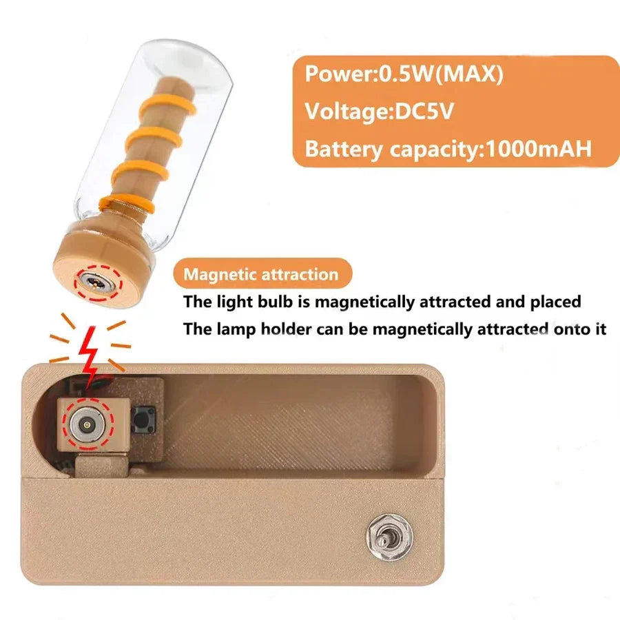 Automatic Flip USB Night Light