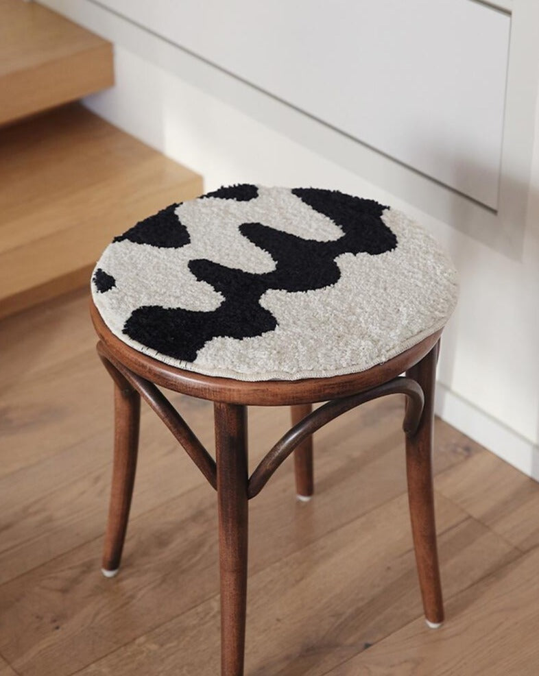 Comfortable Woven Grid Chair Pad