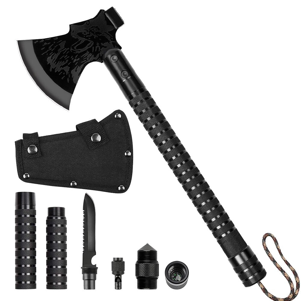 Portable Heavy Duty Folding Camp Axe - Cofik