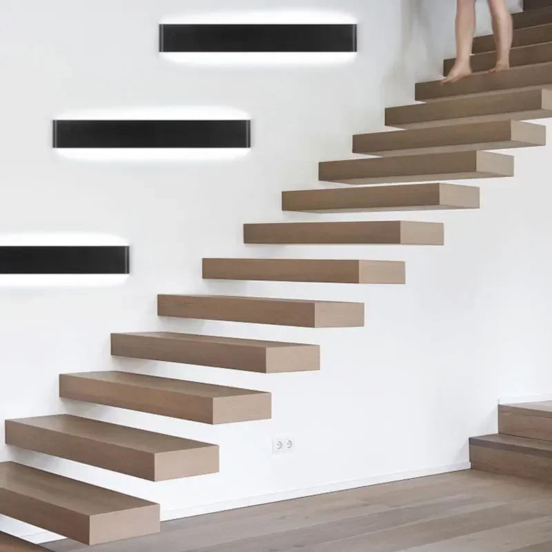 Contemporary LED Wall Light with Soft Warm Glow