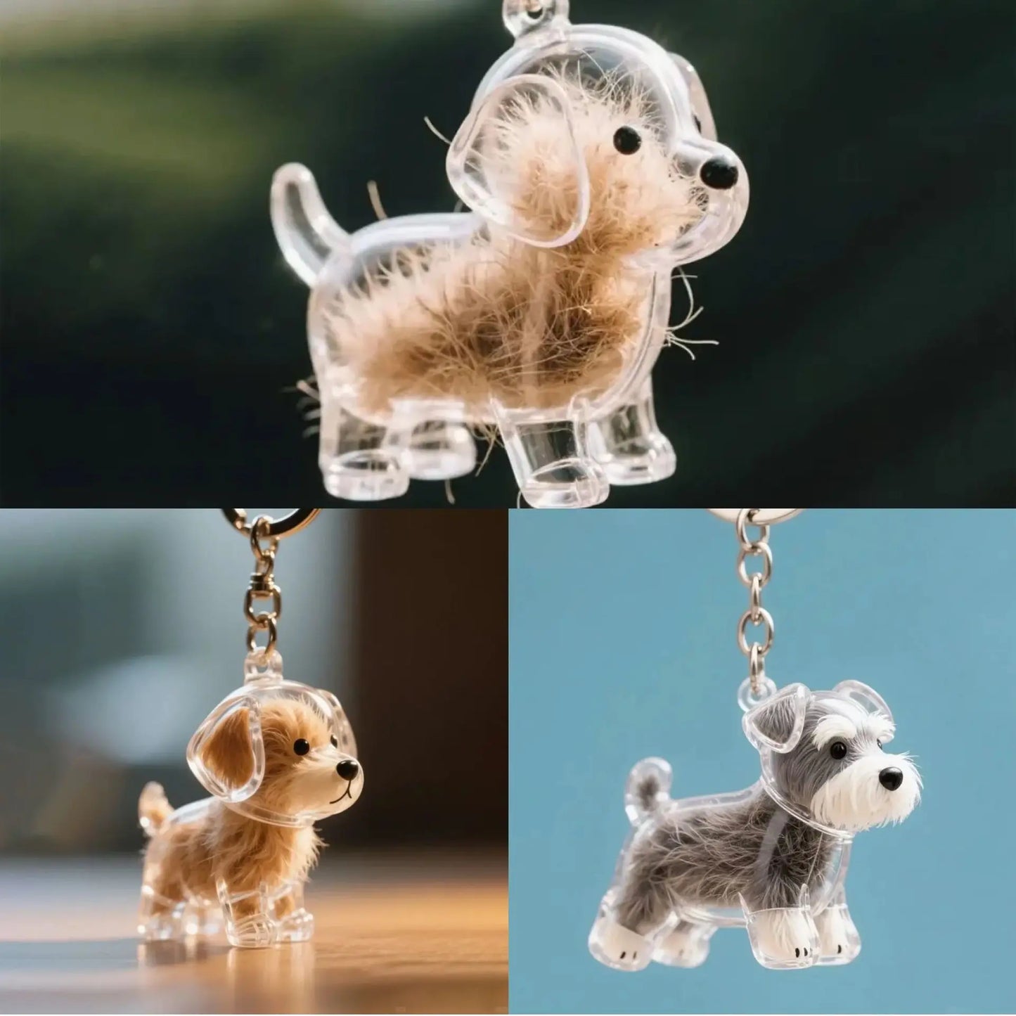 Clear Fur Pet ID Tag