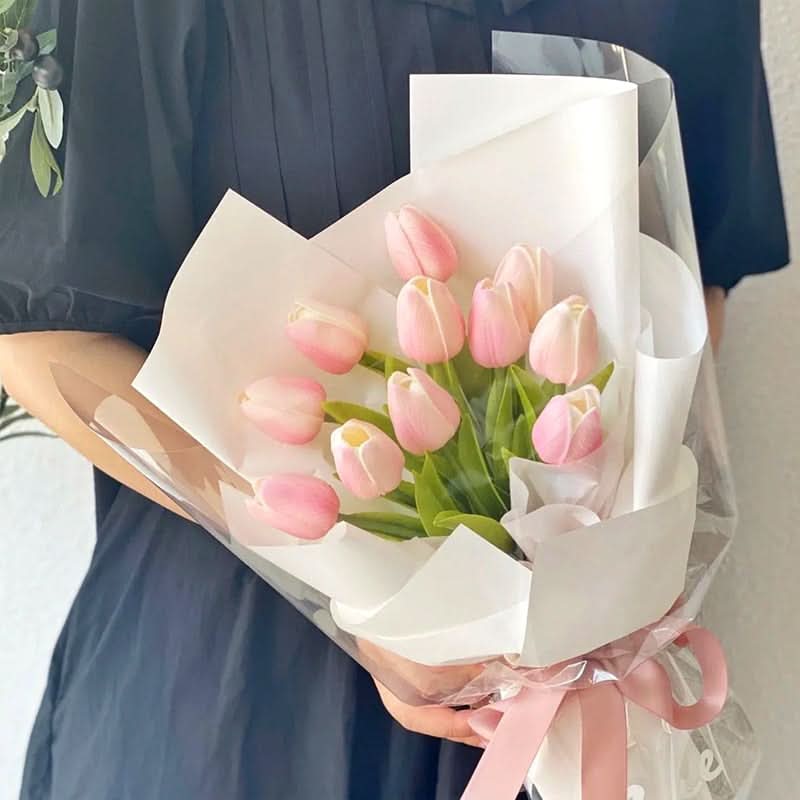 Beautiful Fake Tulip Flowers Arrangement