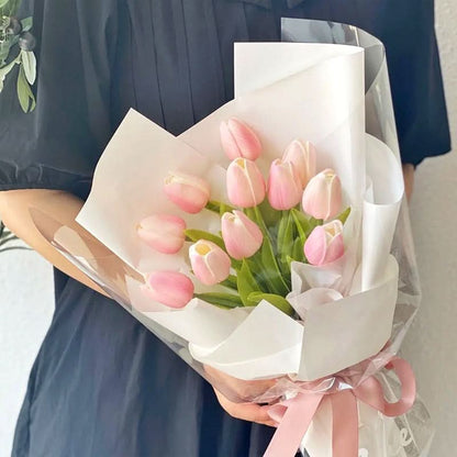 Beautiful Fake Tulip Flowers Arrangement