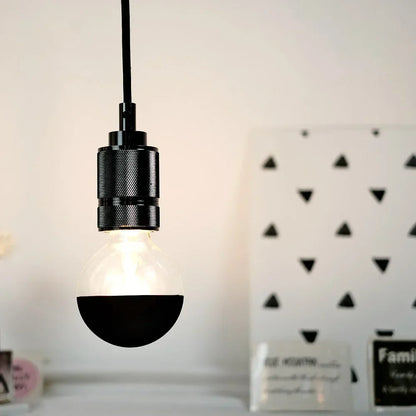 Classic LED Desk Lamp with Wood Base