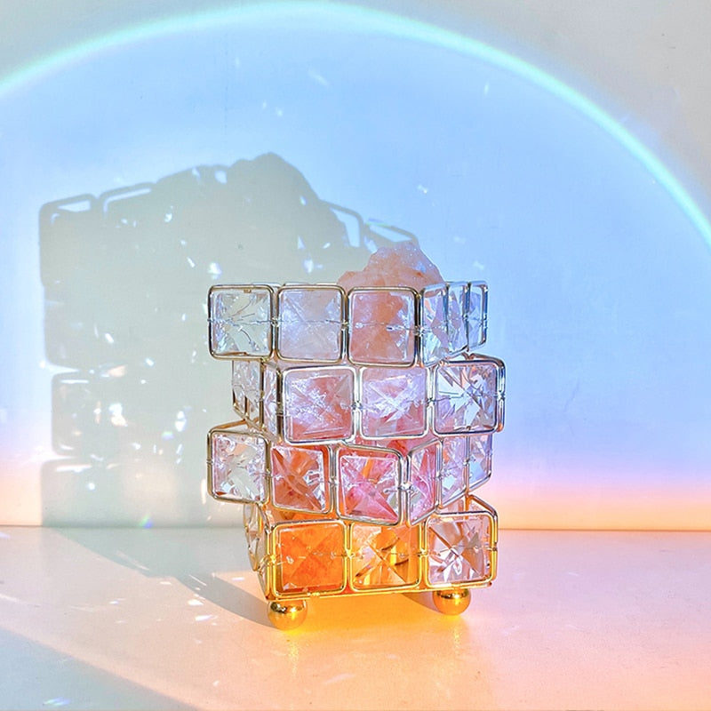 Sparkling Glass Table Mood Lamp