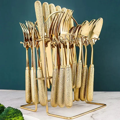 Premium Stainless Steel Flatware Set - Cofik