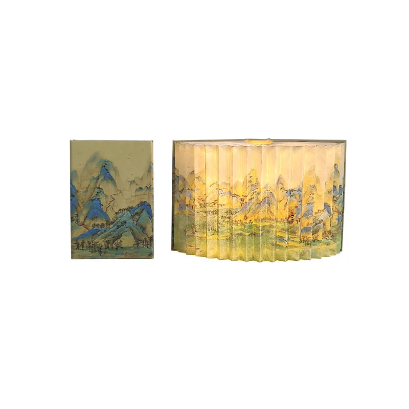 Foldable Reading Table Night Light Lamp