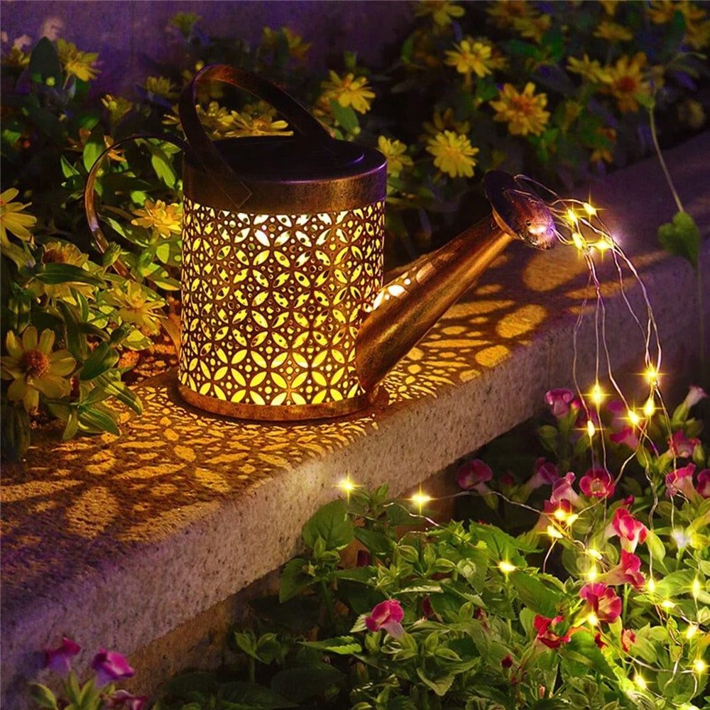 Solar Powered Outdoor Patio Lamp