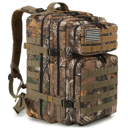 Large Army Camouflage Hiking Backpack