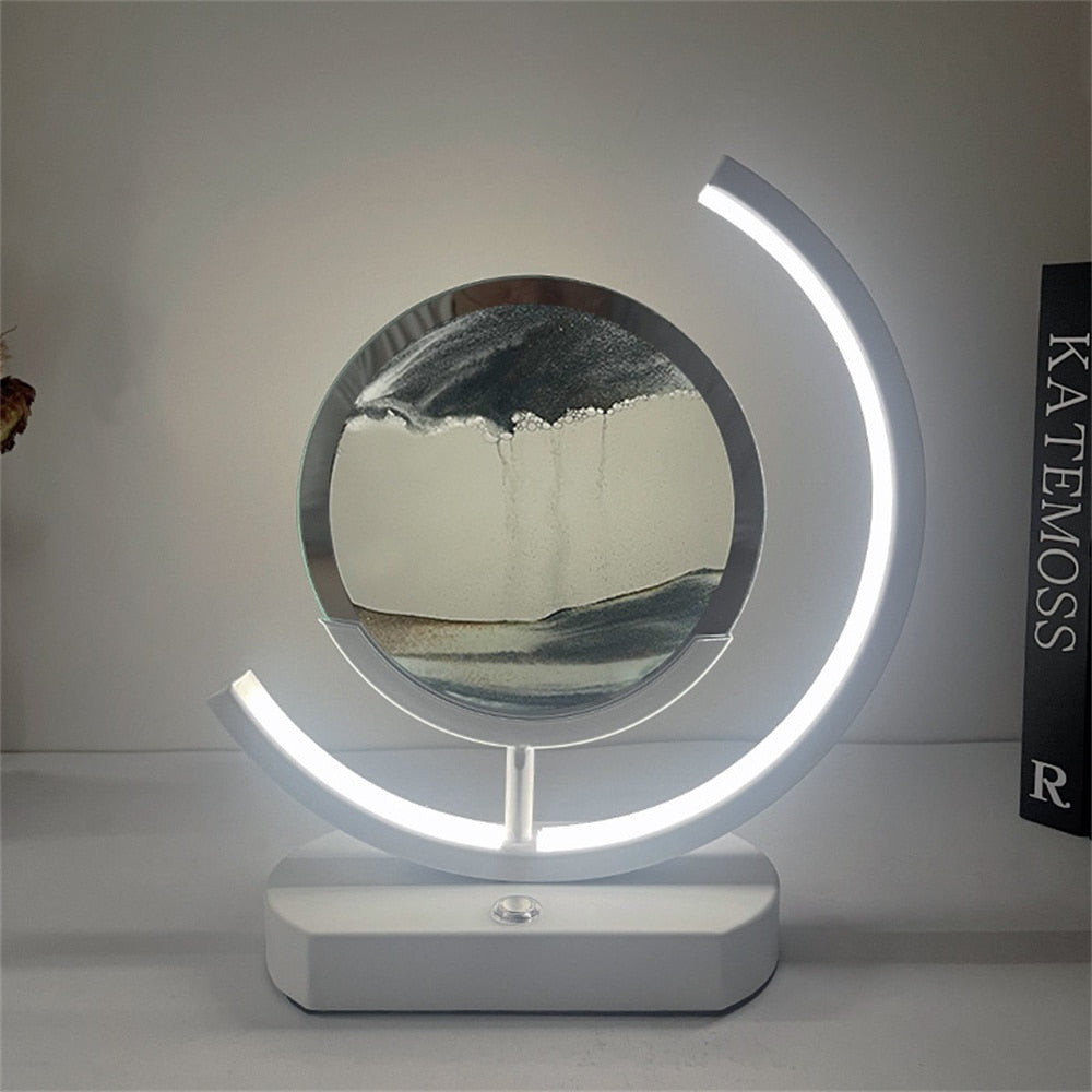 Colorful LED Dynamic Sand Table Light