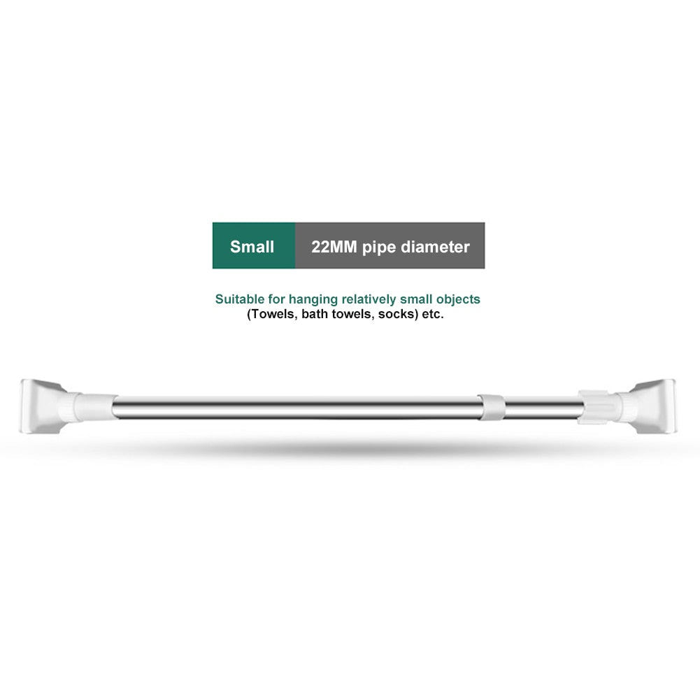 Compact Adjustable Expandable Closet Rod
