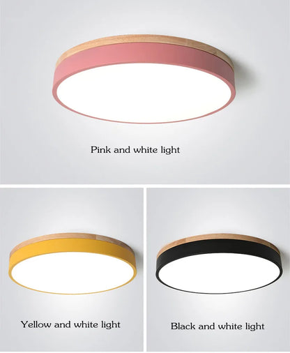 Stylish LED Ceiling Lamp - 27W Flush Mount Light