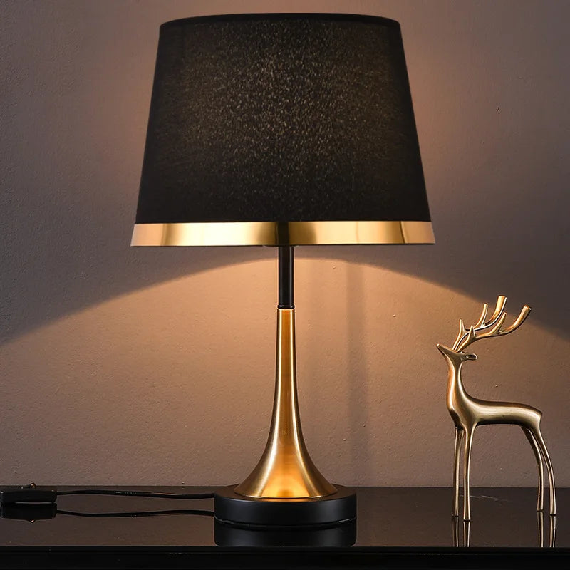 Vintage Style Bedside Table Lamp