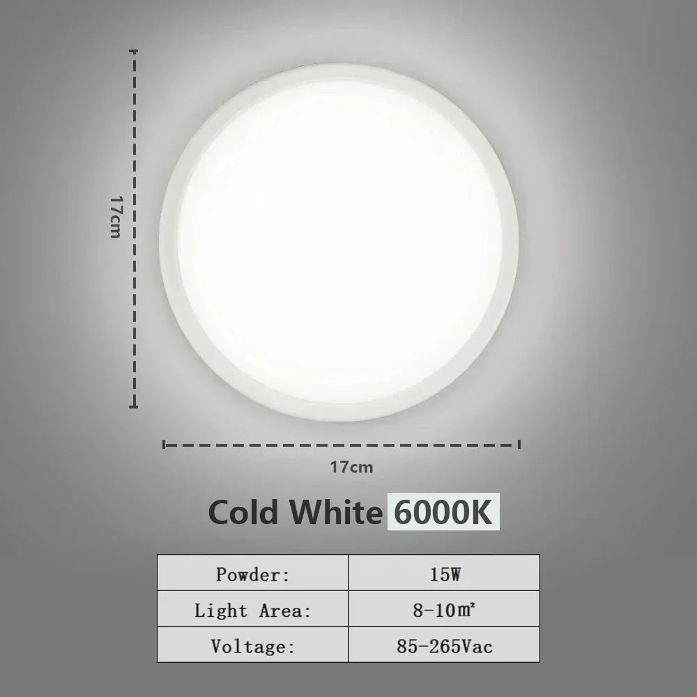 Stylish LED Wall Light - Versatile 3 Color Adjustable Lamp