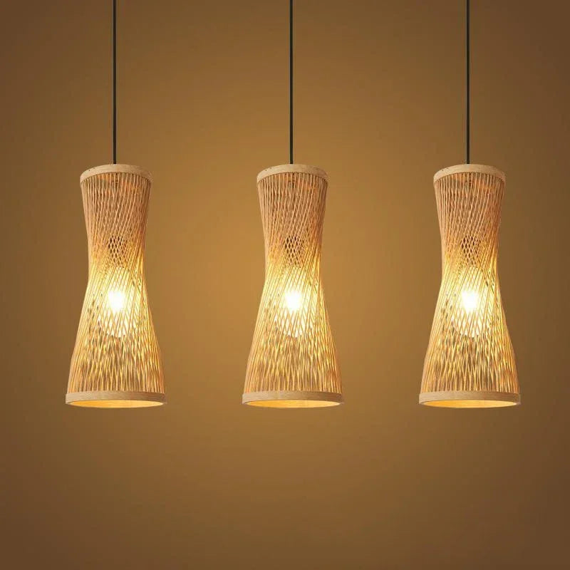 Mini Bamboo Pendant Light