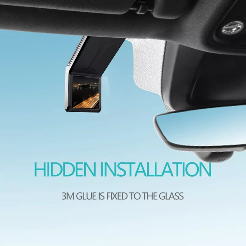 4K Dual Dash Camera Front Rear - Wide Angle Night Vision