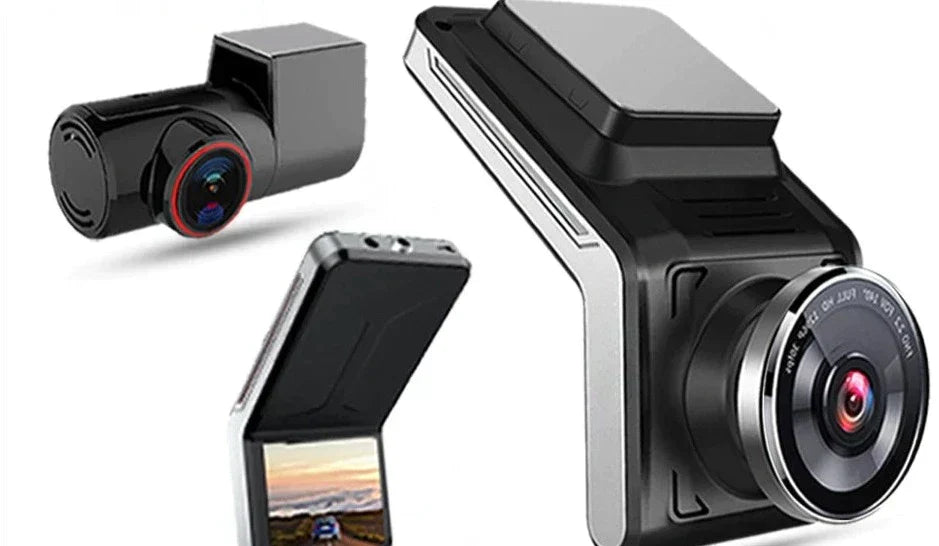 4K Dual Dash Camera Front Rear - Wide Angle Night Vision