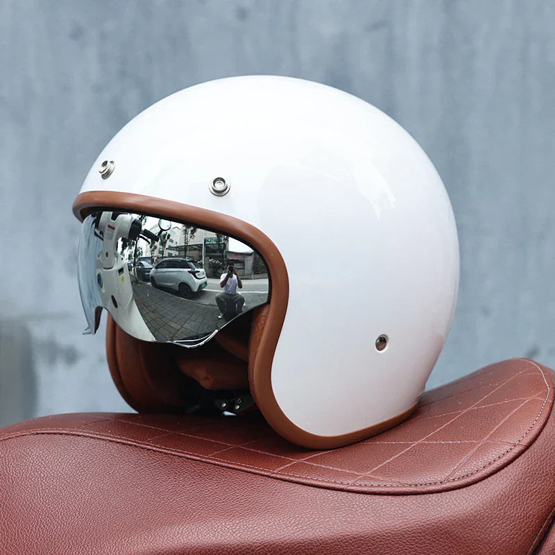 Classic Open Face Motorcycle Helmet - Valor
