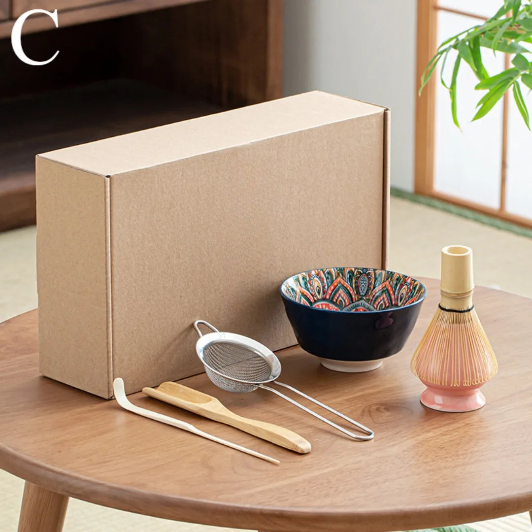 Traditional Japanese Matcha Tea Ceramic Set
